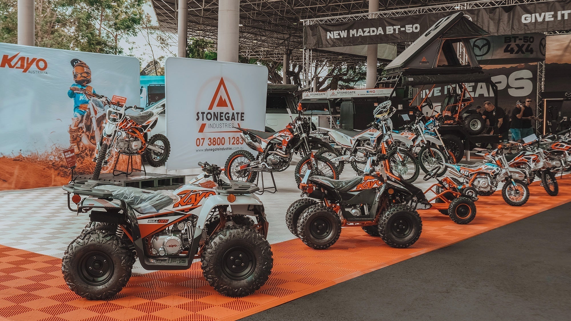 We are live at the Brisbane National 4x4 Outdoors Show
